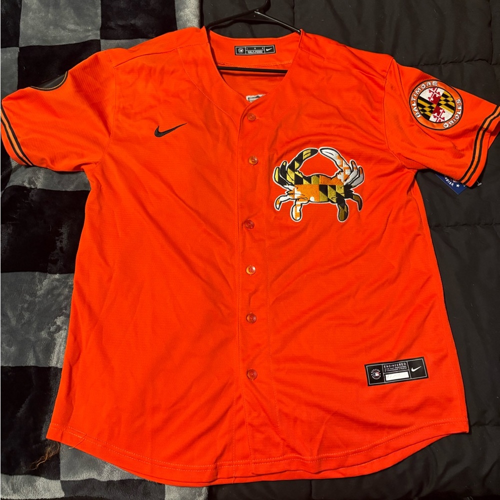 Nike Men's Orange Orioles’ Gunnar Henderson Jersey